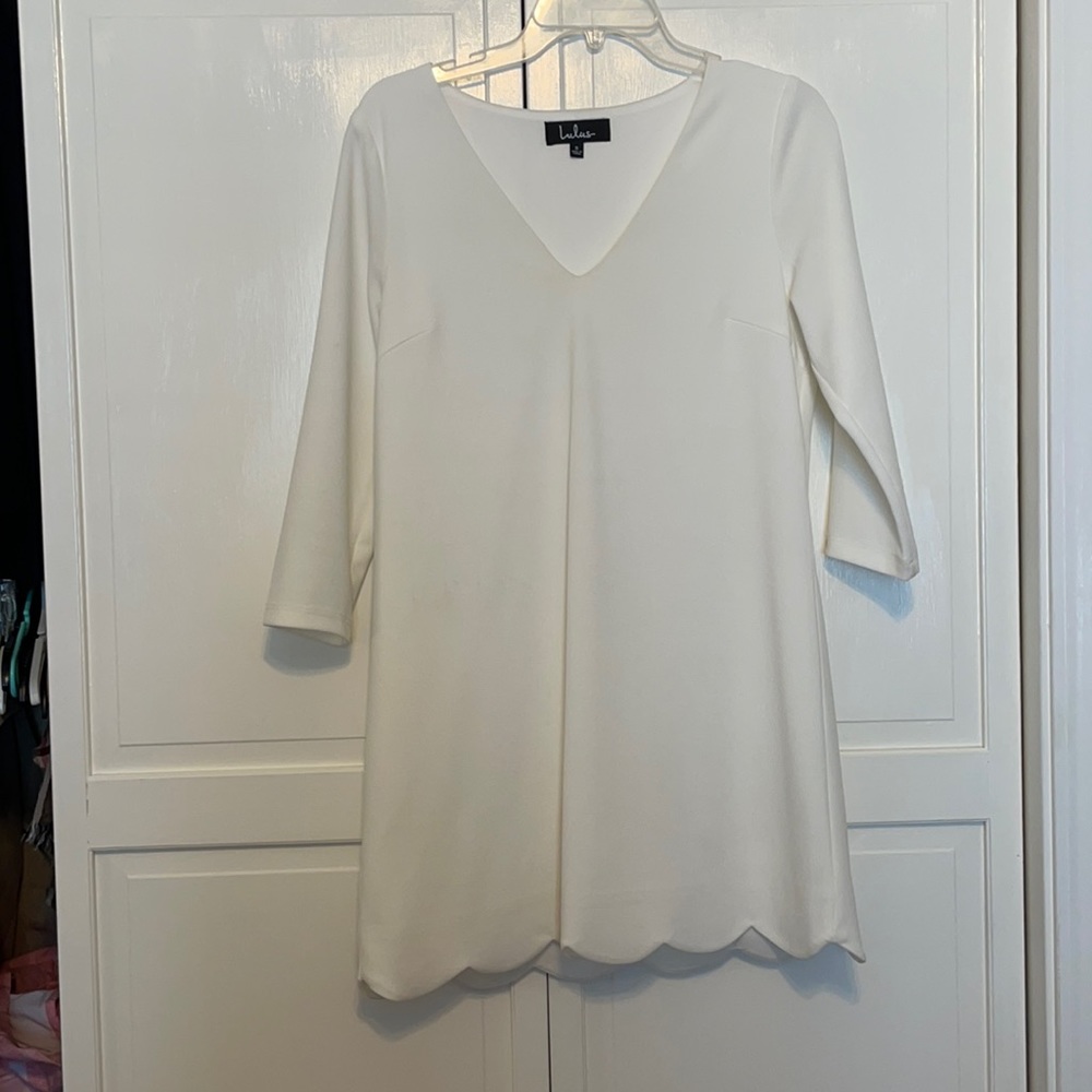 White dress